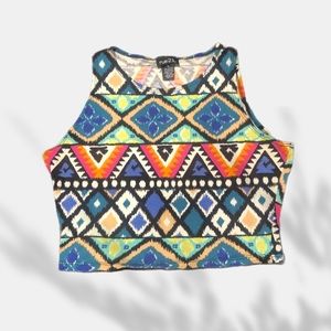 🇺🇸 Aztec Crop Top